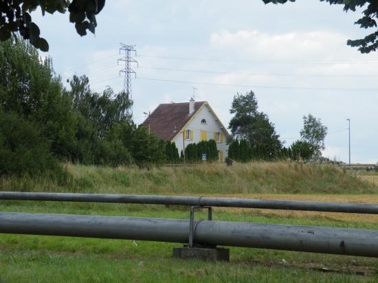 Vue sur l'abri