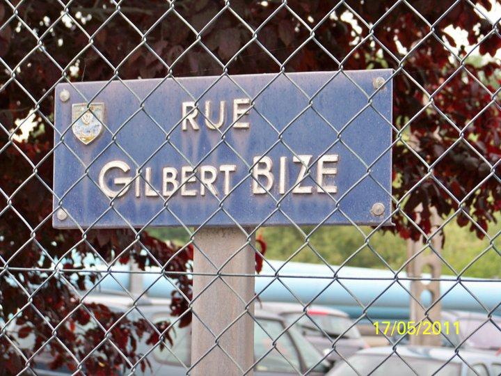 Panneau Gilbert Bize